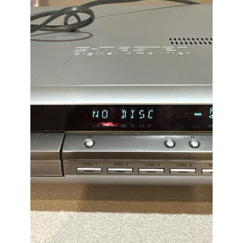 Sony DAV-DX255 5-disc DVD/CD changer and receiver unit Tested Working